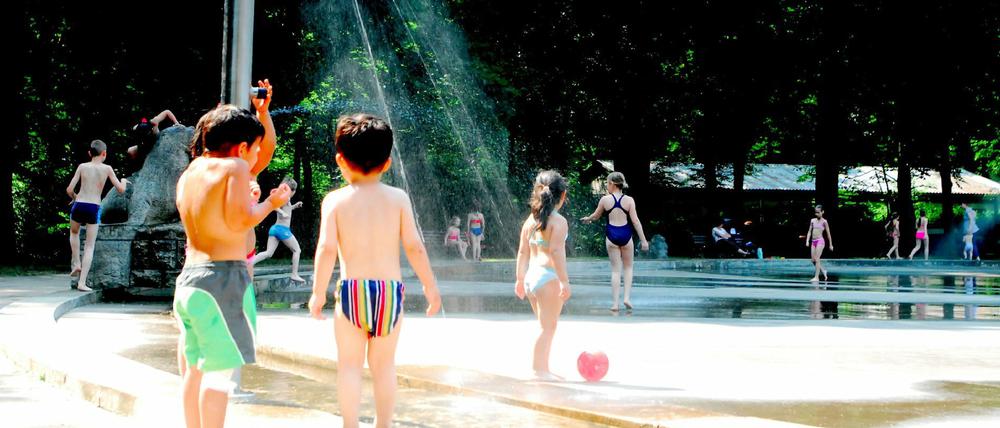 Ein harmloser Wasserspielplatz, um den sich nach einem Polizeieinsatz eine Debatte um Diskriminierung und Nacktheit rankte: die Plansche im Plänterwald.
