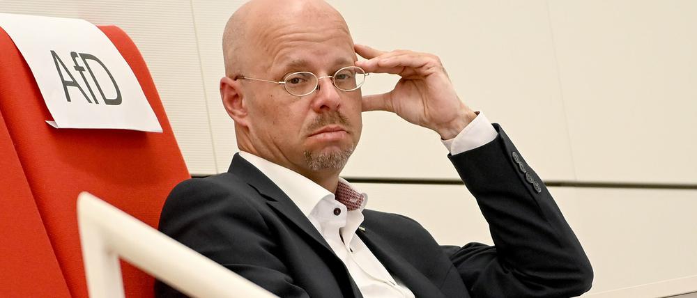 Andreas Kalbitz, früherer Fraktionsvorsitzender der Brandenburger (AfD).