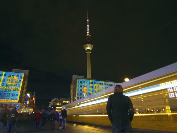 Alexanderplatz, Videoinstallation