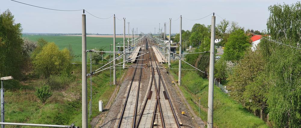 Kein Zug kommt. Die Bahn erfüllt nur 97,5 Prozent der vereinbarten Fahrten in der Region Berlin-Brandenburg.