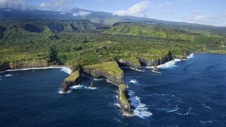 Die hawaiianische Insel Maui.