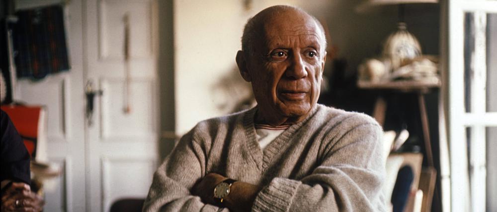 Zum 50. Todestag des am 8. April 1973 gestorbenen Jahrhundertkünstlers feiert alle Welt Pablo Picasso. Hier ein Foto aus dem Jahr 1968.