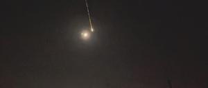 Der Asteroid ist in der Nacht nahe Berlin in die Atmosphäre eingetreten.