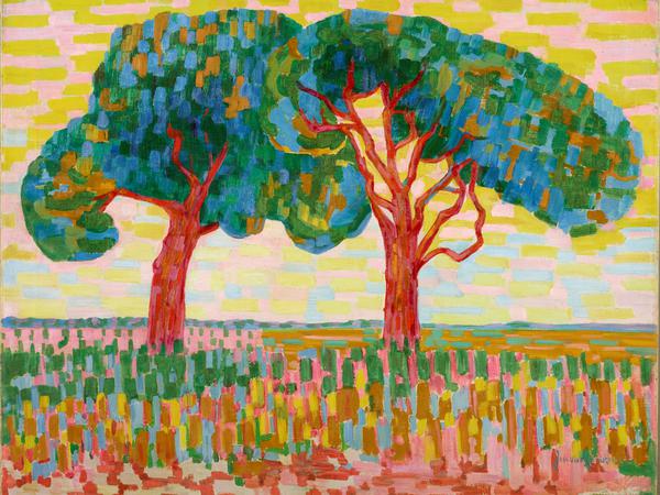 Jacoba van Heemskerck, „Zwei Bäume“, 1910