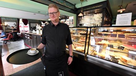 Tobias Schoenitz, Restaurantleiter des Café Heider am Nauener Tor