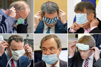 Brandenburg verzeichnete 2021 weniger Grippefälle - auch dank der Maskenpflicht.  Foto: dpa