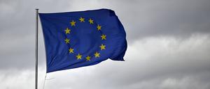 Die EU-Flagge.