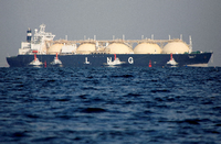 LNG-Tanker könnten bald auch vor der Küste von Lubmin auftauchen. Foto: REUTERS
