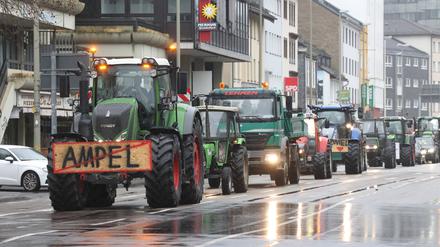 Großdemo in Siegen: Bauern gegen die Ampel