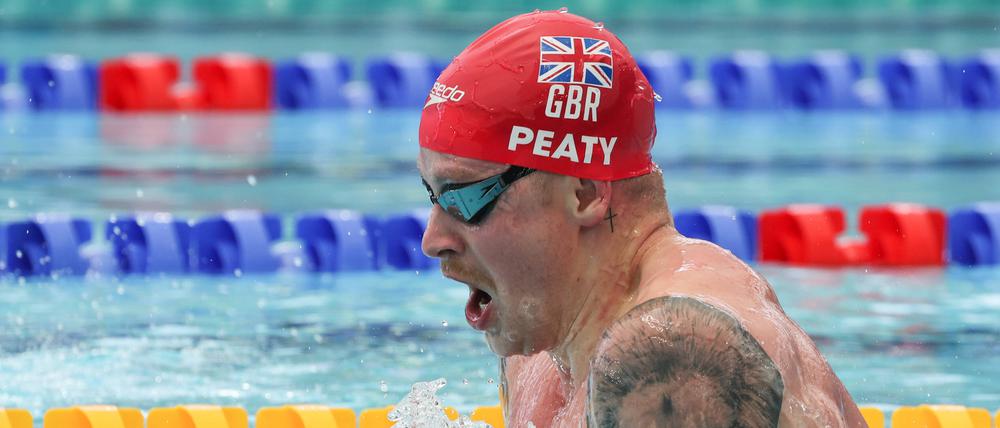 Der britische Schwimmer Adam Peaty gewann zahlreiche Titel und Medaillen.