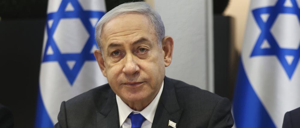 Benjamin Netanjahu, Premierminister von Israel