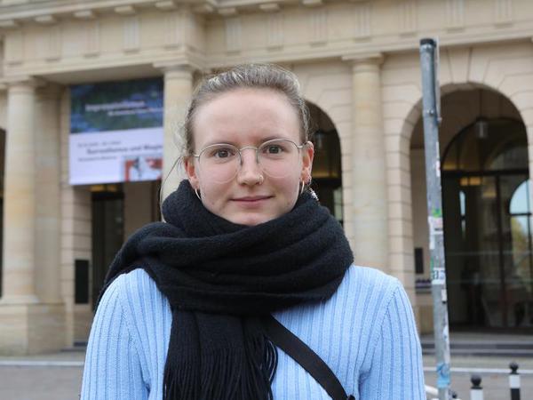 Julia Stein, 24 Jahre, Hannover, studiert Landwirtschaftsarchitektur und Umweltplanung