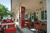 Das Restaurant "Garage du Pont" ist weit über die Landesgrenzen hinweg bekannt. Foto: Andreas Klaer