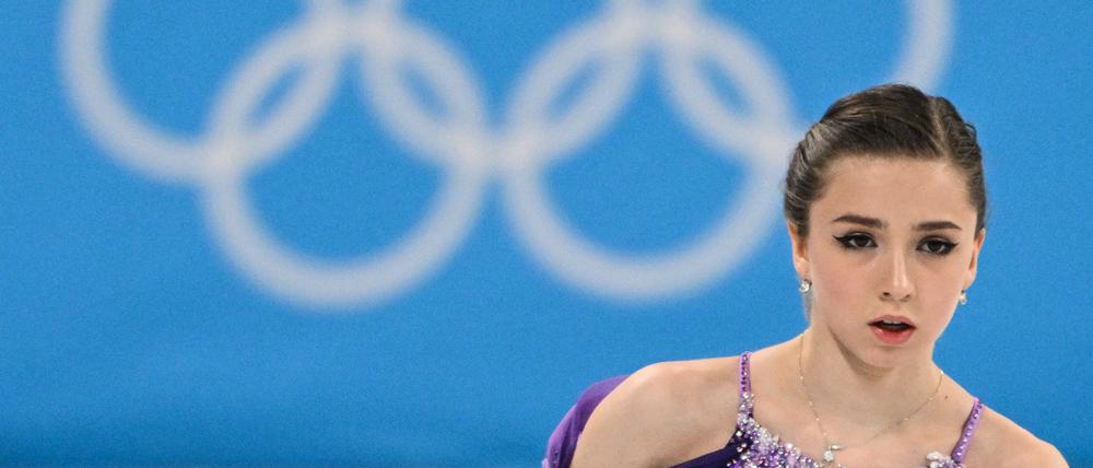 Traurige Geschichte. Kamila Walijewa bei den Spielen von Peking.