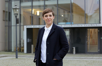 Katja Melzer ist ab April alleinige Geschäftsführerin der Brandenburgischen Gesellschaft für Kultur und Geschichte, die hinter dem HBPG steht. Foto: Andreas Klaer