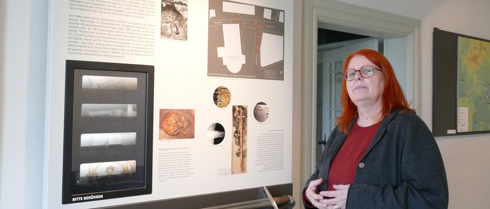 Museumsleiterin Katharina Zimmermann, einer ihrer häufigsten Sätze "da habe ich noch ein Projekt", zeigt, im Wegemuseum ist Bewegung