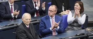 Wolfgang Schäuble im Dezember 2022 im Bundestag.