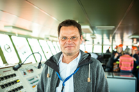 Markus Rex, Leiter des Forschungsteams auf dem Forschungsschiff «Polarstern».  Foto: Mohssen Assanimoghaddam/dpa