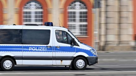 Polizei im Einsatz in Potsdam (Symbolfoto).