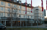 Das NH-Hotel Berlin-Potsdam Conference Center in Kleinmachnow empfängt keine Gäste mehr (Archivbild). Foto: Manfred Thomas