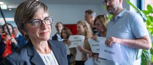 Ulrike Demmer (l), Kandidatin für den Posten der RBB-Intendantin