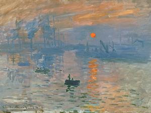  „Impression, soleil levant“ (1872) von Claude Monet.