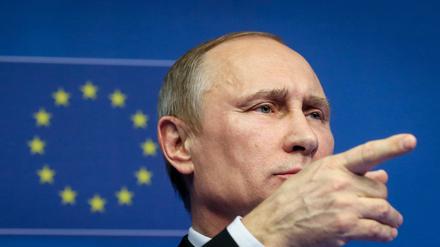 Im Januar 2014 besuchte Russlands Präsident Wladimir Putin die EU-Zentrale in Brüssel. Wenige Wochen später annektierte er die Krim. 