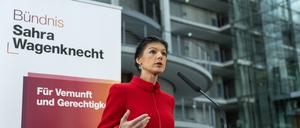 Das neue Bündnis Sahra Wagenknecht wird in Brandenburg nicht als eigenständige Partei bei den Kommunalwahlen am 9. Juni starten.