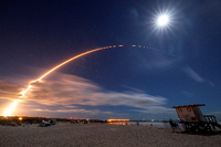 Start des "Solar Orbiter" am 10. Februar  in Cape Canaveral, USA. Foto: REUTERS, Joe Rimkus Jr.