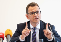 Jörg Müller, Leiter des Verfassungsschutzes in Brandenburg. Foto: Soeren Stache / dpa