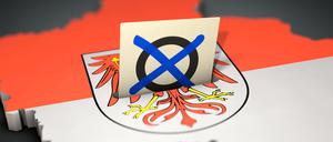 Symbolbild zum Thema Landtagswahlen und Kommunalwahlen in Brandenburg.