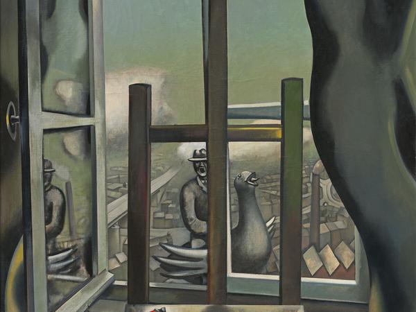 Auch von Wolfgang Mattheuer werden Werke in der Schau „Werk statt Sammlung“ zu sehen sein, etwa „Das graue Fenster“ von 1969.