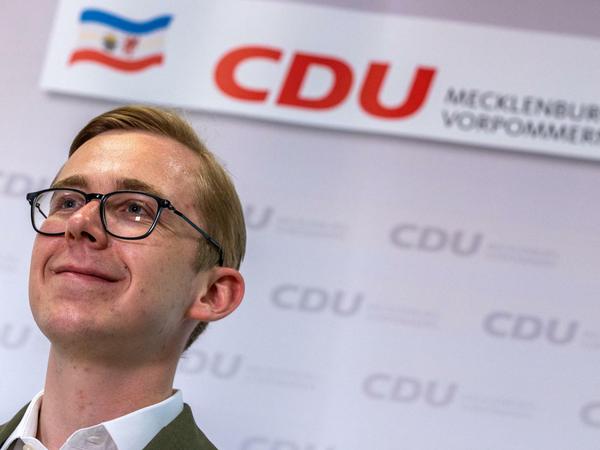 Philipp Amthor, CDU-Bundestagsabgeordneter, ist Kandidat für den Parteivorsitz in Mecklenburg-Vorpommern. 