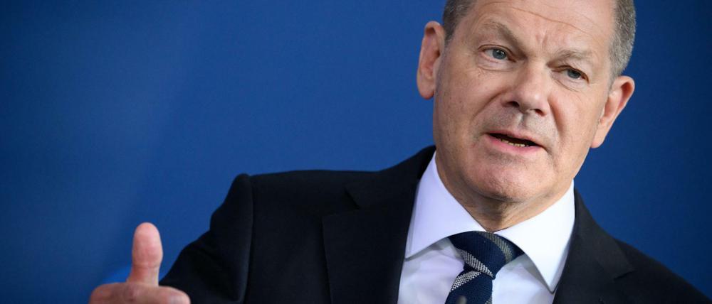 Bundeskanzler Olaf Scholz empfängt am Montag den französischen Präsidenten Emmanuel Macron in Berlin.