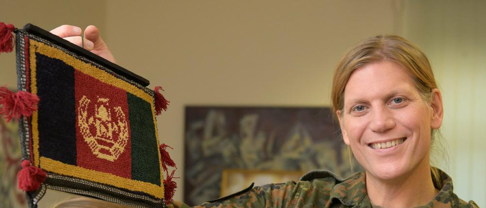 Oberstleutnant Anastasia Biefang ist die erste transsexuelle Kommandeurin der Bundeswehr.