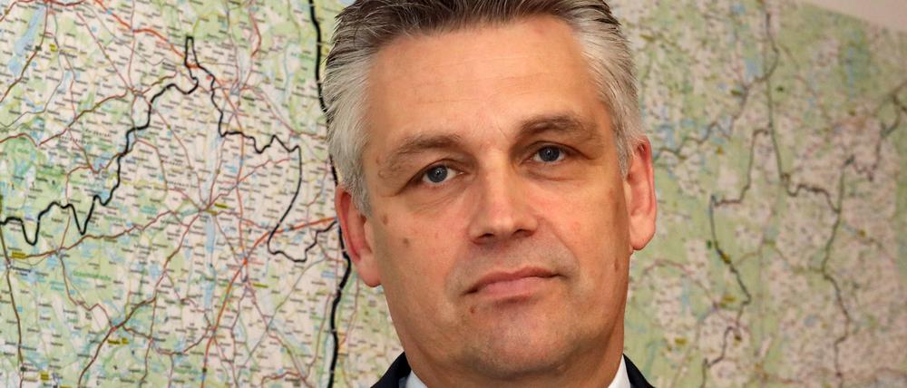 Brandenburgs neuer Polizeipräsident Oliver Stepien.