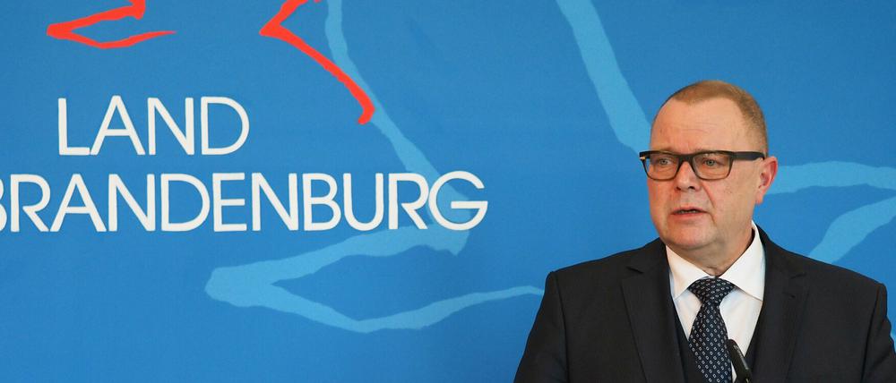 Brandenburgs Innenminister Michael Stübgen (CDU).