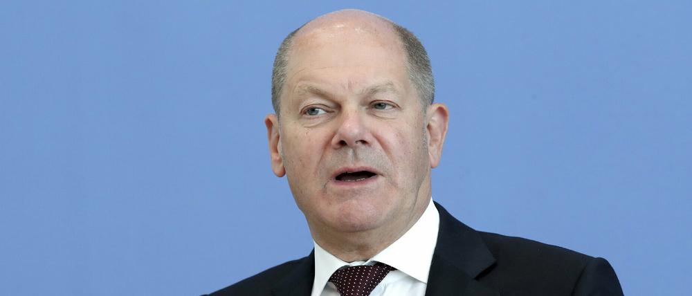 Olaf Scholz (SPD) möchte für Potsdam in den Bundestag.