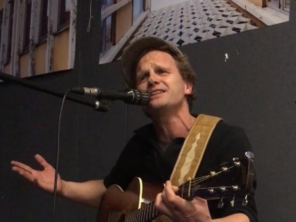 Christian Näthe beim Auftritt im Rechenzentrum im November 2019.