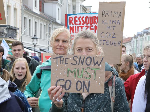 Mehrfach schon haben gerade junge Potsdamer für mehr Klimaschutz in der Stadt demonstriert