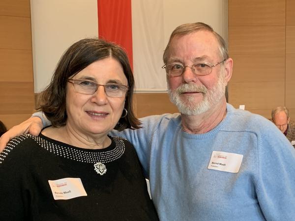 Renate und Bernd Maaß aus Potsdam.