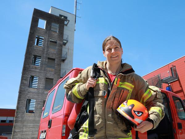Marie Schumann hatte sich im Sommer 2019 in Hamburg gegen Feuerwehrfrauen aus Deutschland, der Schweiz und Luxemburg durchgesetzt.