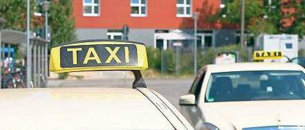 Wer ein Taxi in Potsdam ergattert, kann sich derzeit glücklich schätzen.