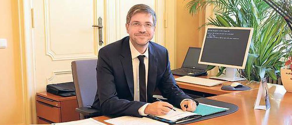 Potsdams neuer Oberbürgermeister Mike Schubert (SPD) setzt auf mehr digitale Kommunikationskanäle als sein Vorgänger.