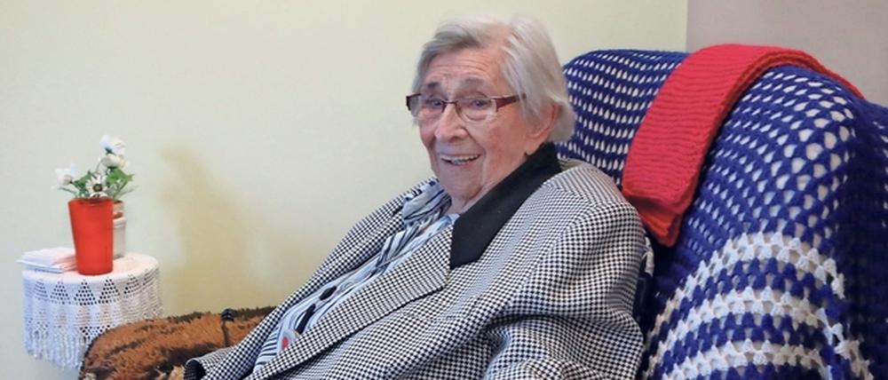 Gemeinsam statt einsam. Edith Melzer wird am 6. März 100 Jahre alt.