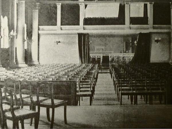 Ab 1910 wurden im Lelbach-Saal Filme gezeigt. 