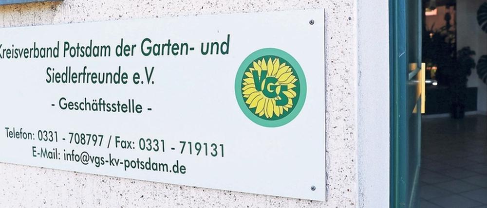 In Babelsberg: Die VGS-Geschäftsstelle in der Paul-Neumann-Straße.