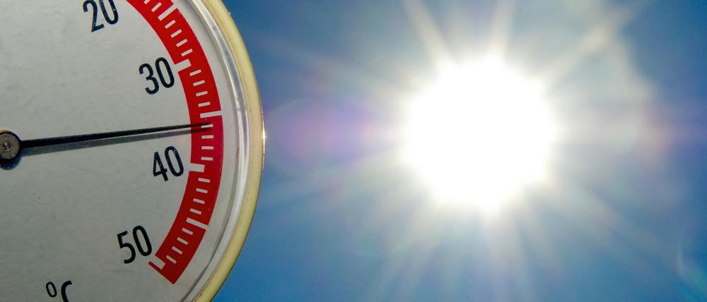 Das Thermometer steigt - und sogar der Temperaturrekord in Deutschland könnte geknackt werden.