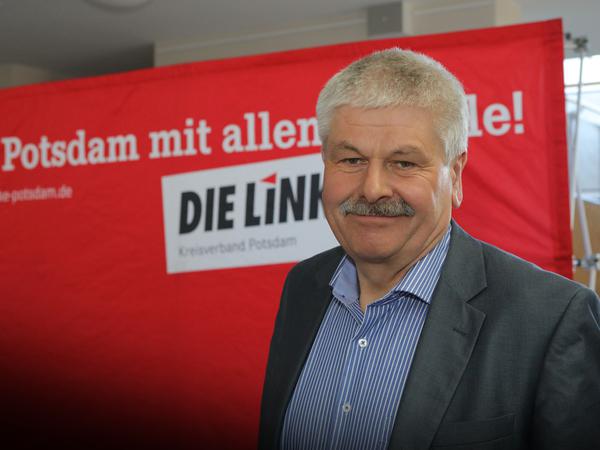 Hans-Jürgen Scharfenberg ist Chef der Potsdamer Linke-Fraktion.