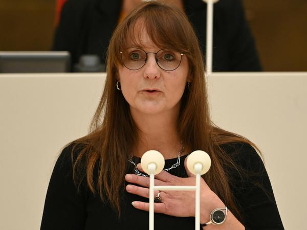 Katrin Lange (SPD), Ministerin der Finanzen und für Europa des Landes Brandenburg